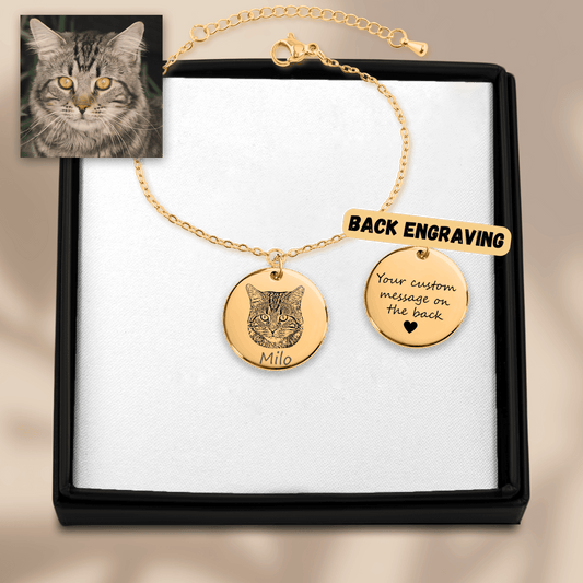Cat Portrait Bracelet
