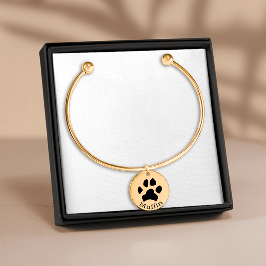 Pawprint Bangle
