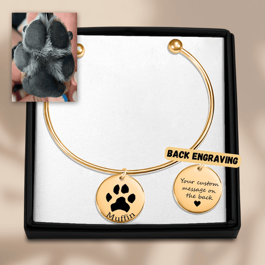 Pawprint Bangle