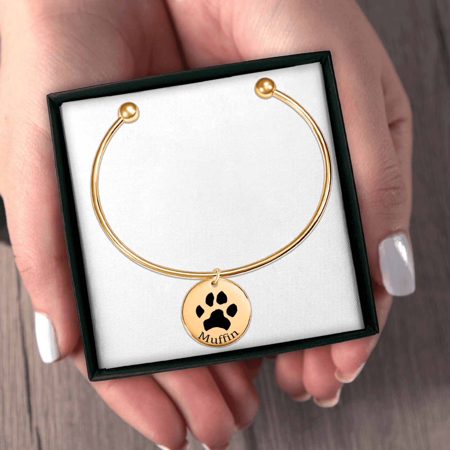 Pawprint Bangle