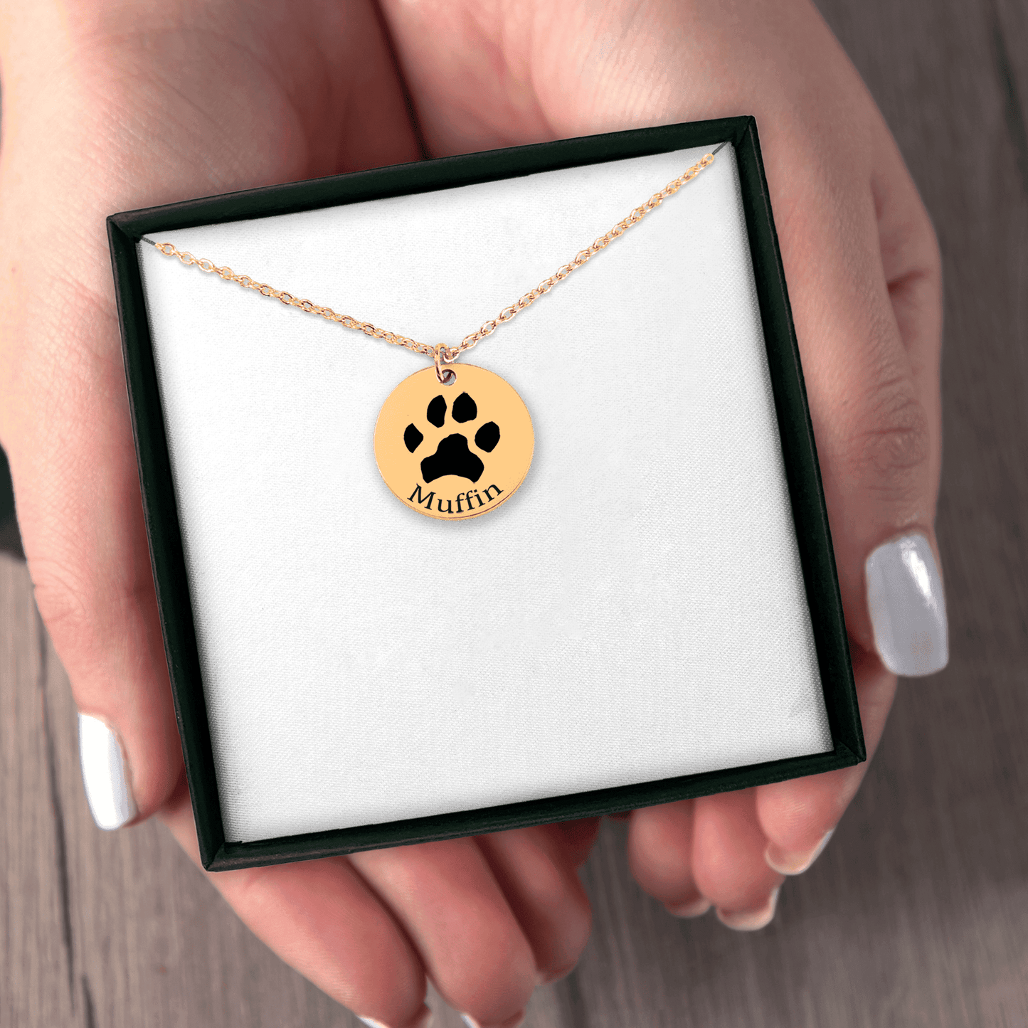 Paw Print Necklace